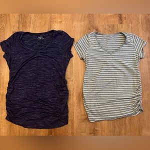 Two motherhood maternity tops. Like new!